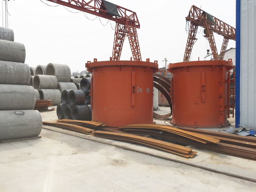 立式震動大口徑模具